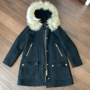 J.Crew Stadium Wool Coat